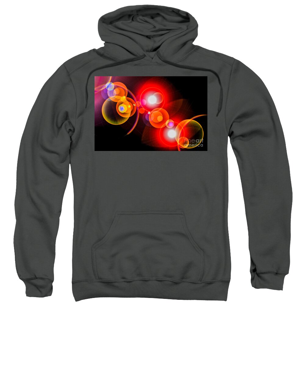 Eyes Of Space Sweatshirt featuring the photograph Eyes Of Space by Michael Arend