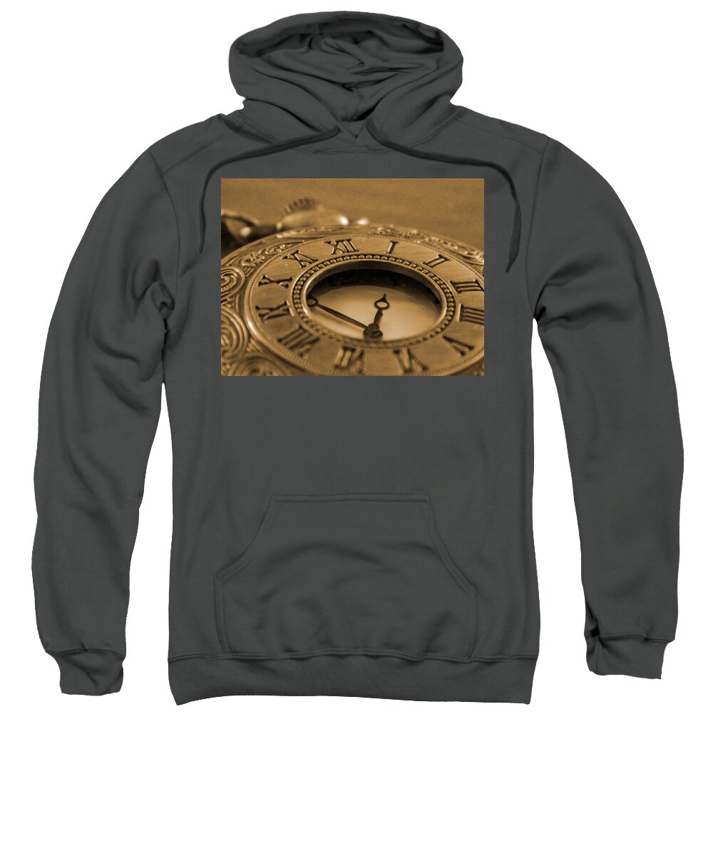 Father Sweatshirt featuring the photograph Father Time by AM FineArtPrints