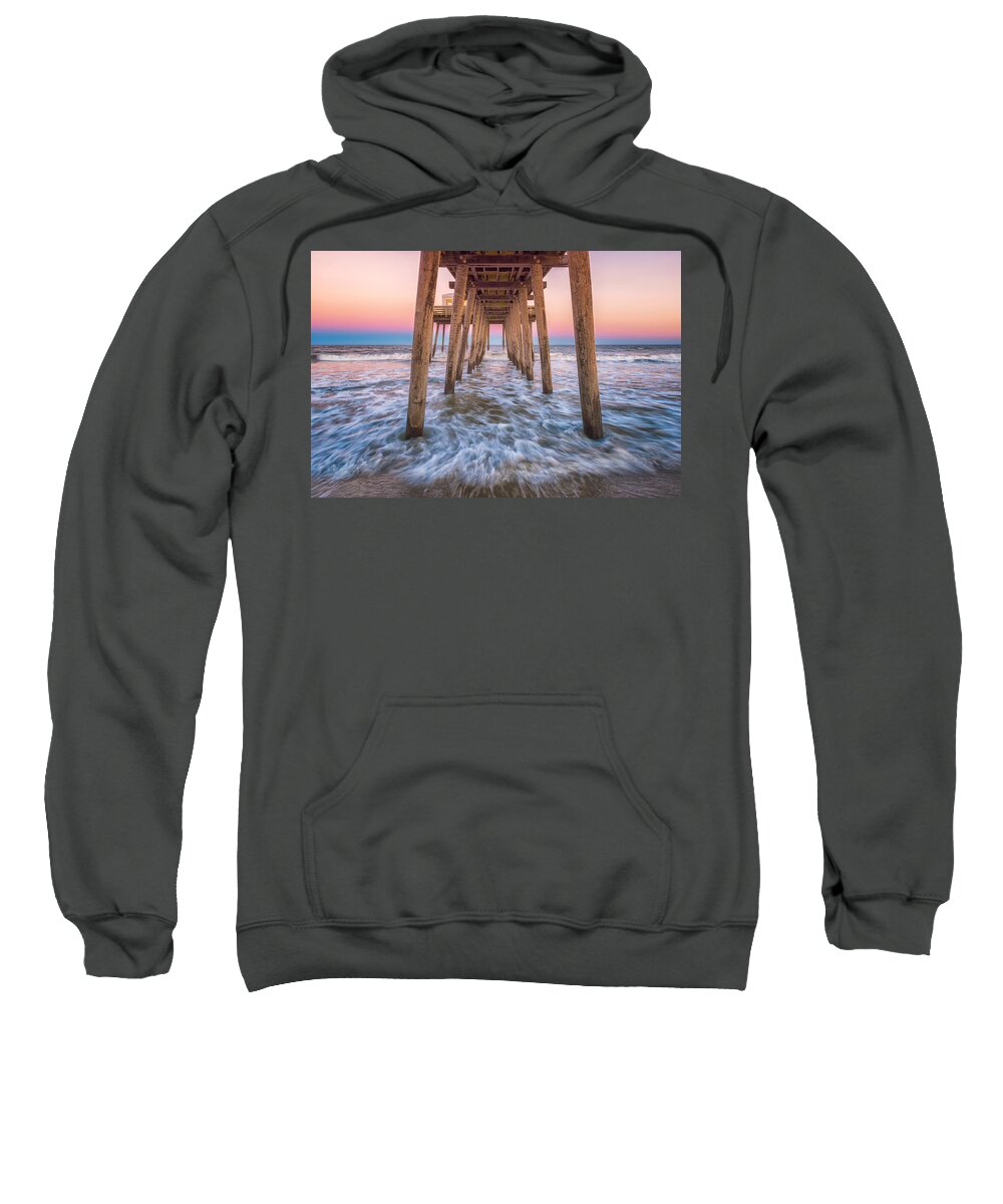 Ocean City Sweatshirt featuring the photograph Felicity of the Tide by Mark Rogers