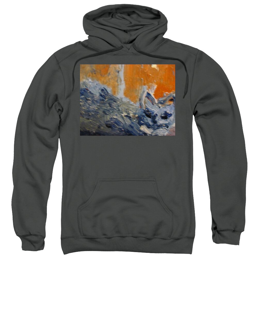 George Sweatshirt featuring the painting George by Shea Holliman