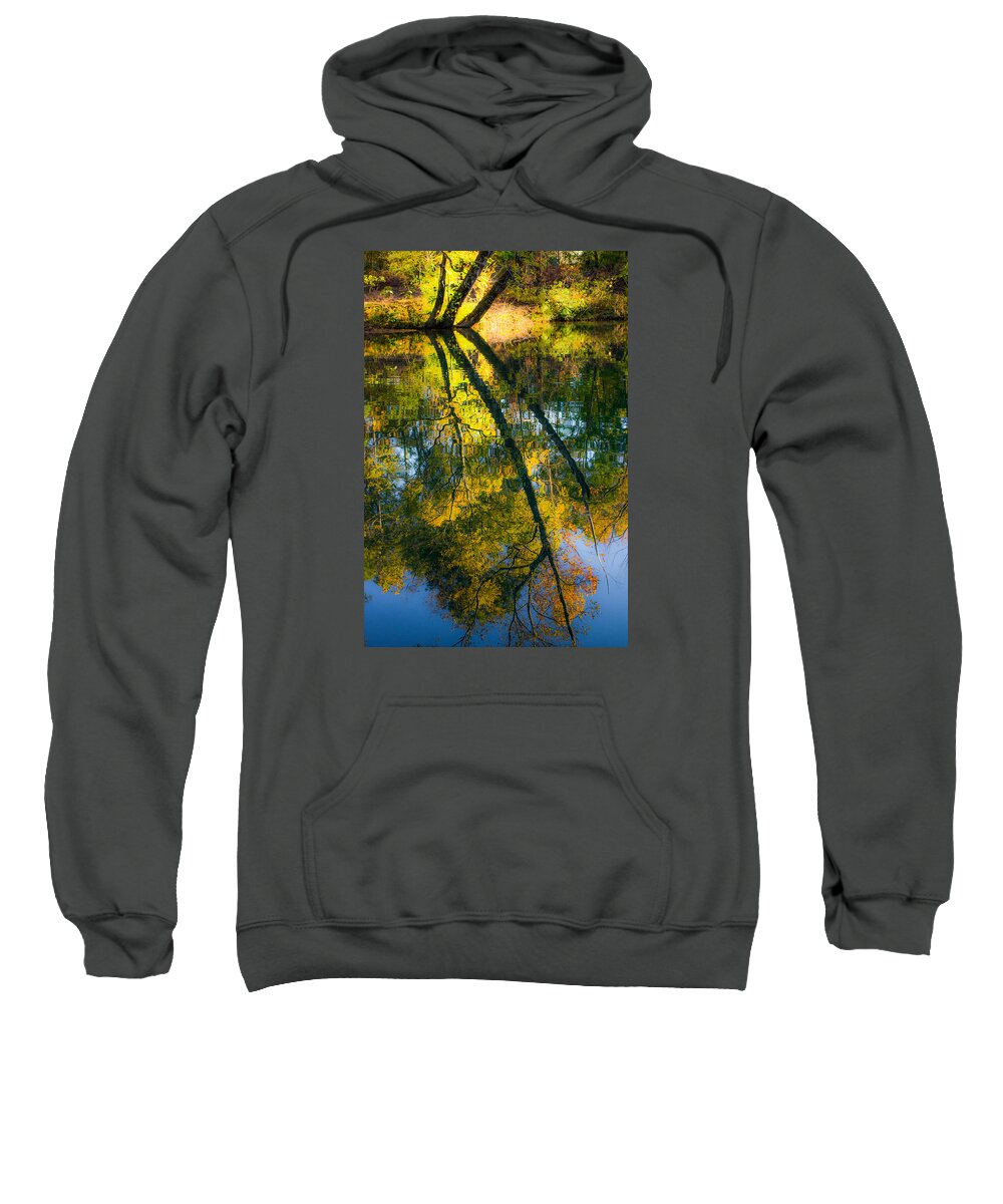 River Sweatshirt featuring the photograph Incredible Colors by Parker Cunningham