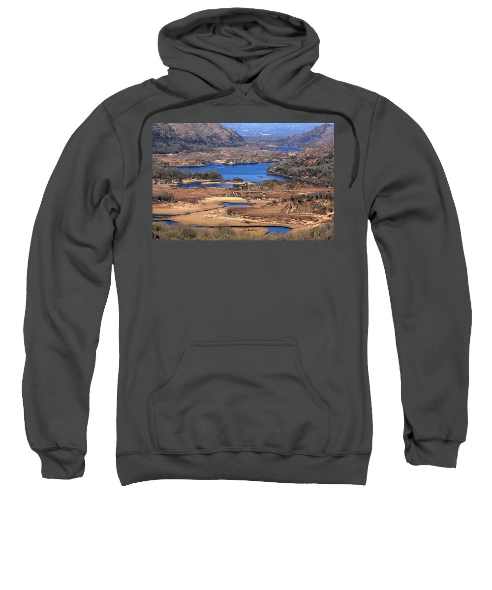 Ireland Sweatshirt featuring the photograph Ladies View Killarney National Park by Aidan Moran