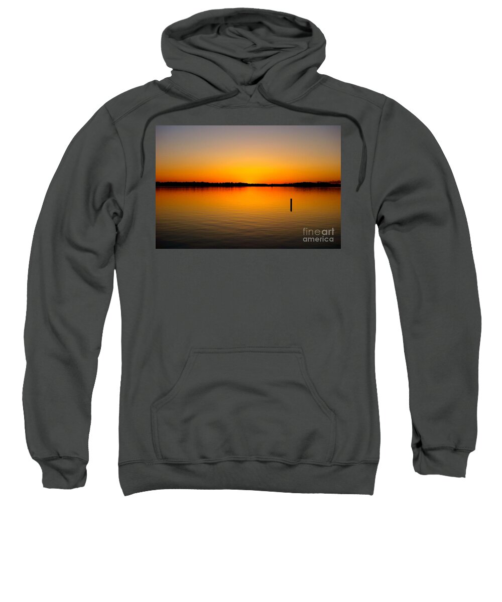 Lake Sweatshirt featuring the photograph Lake Independence Sunset by Jacqueline Athmann