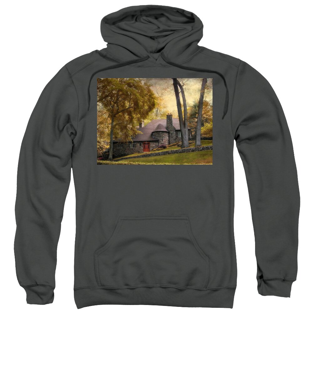 Architecture Sweatshirt featuring the photograph Manor House by Jessica Jenney