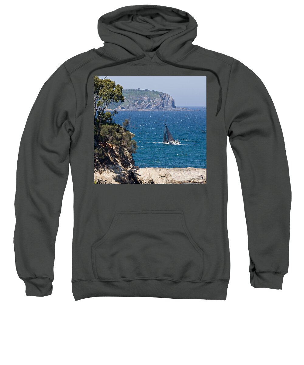 Australia Sweatshirt featuring the photograph Ocean Racing I by Steven Ralser