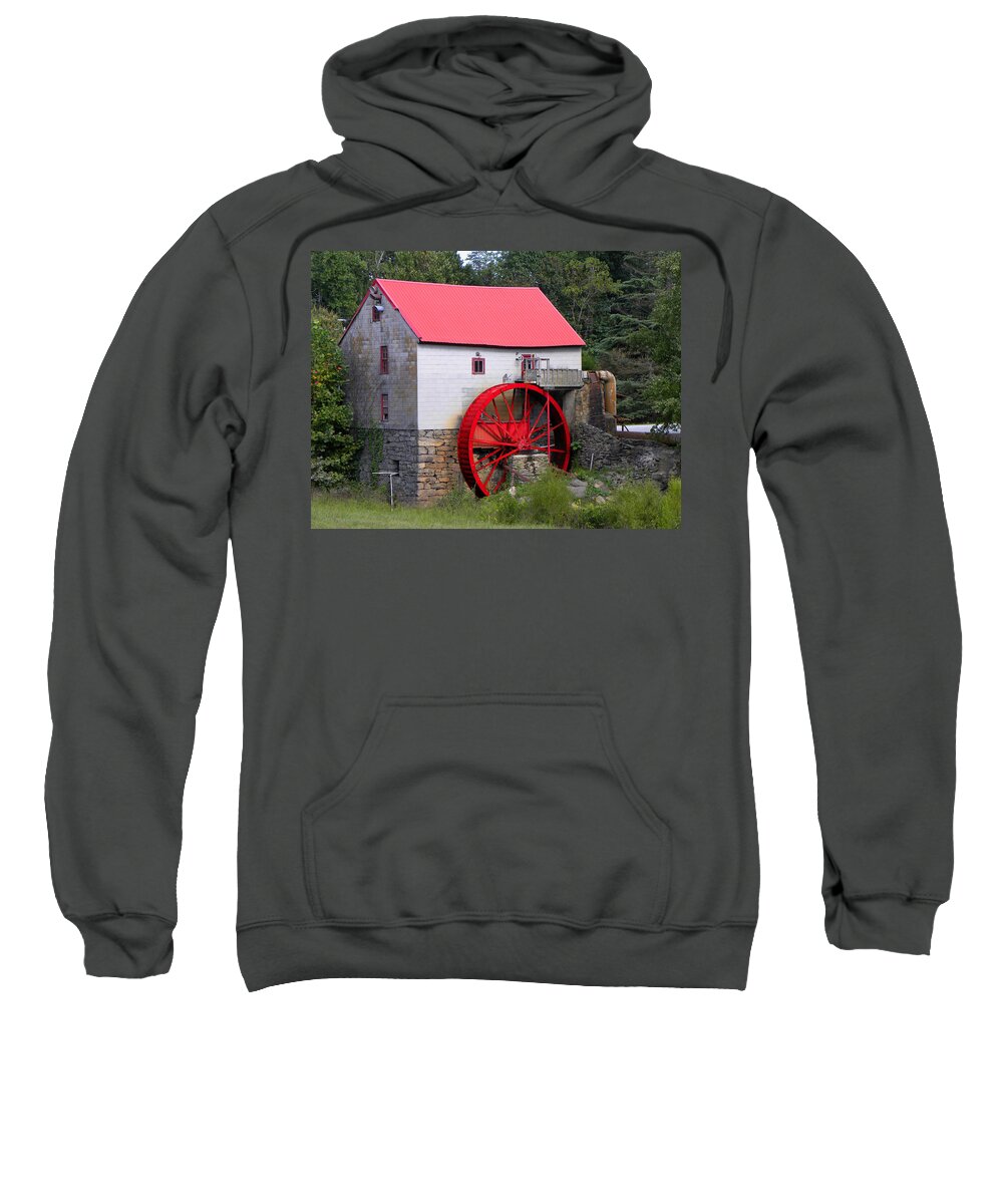 Mill Sweatshirt featuring the photograph Old Mill of Guilford by Sandi OReilly