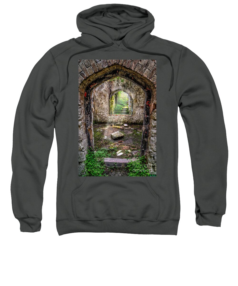 British Sweatshirt featuring the photograph Path Less Travelled by Adrian Evans