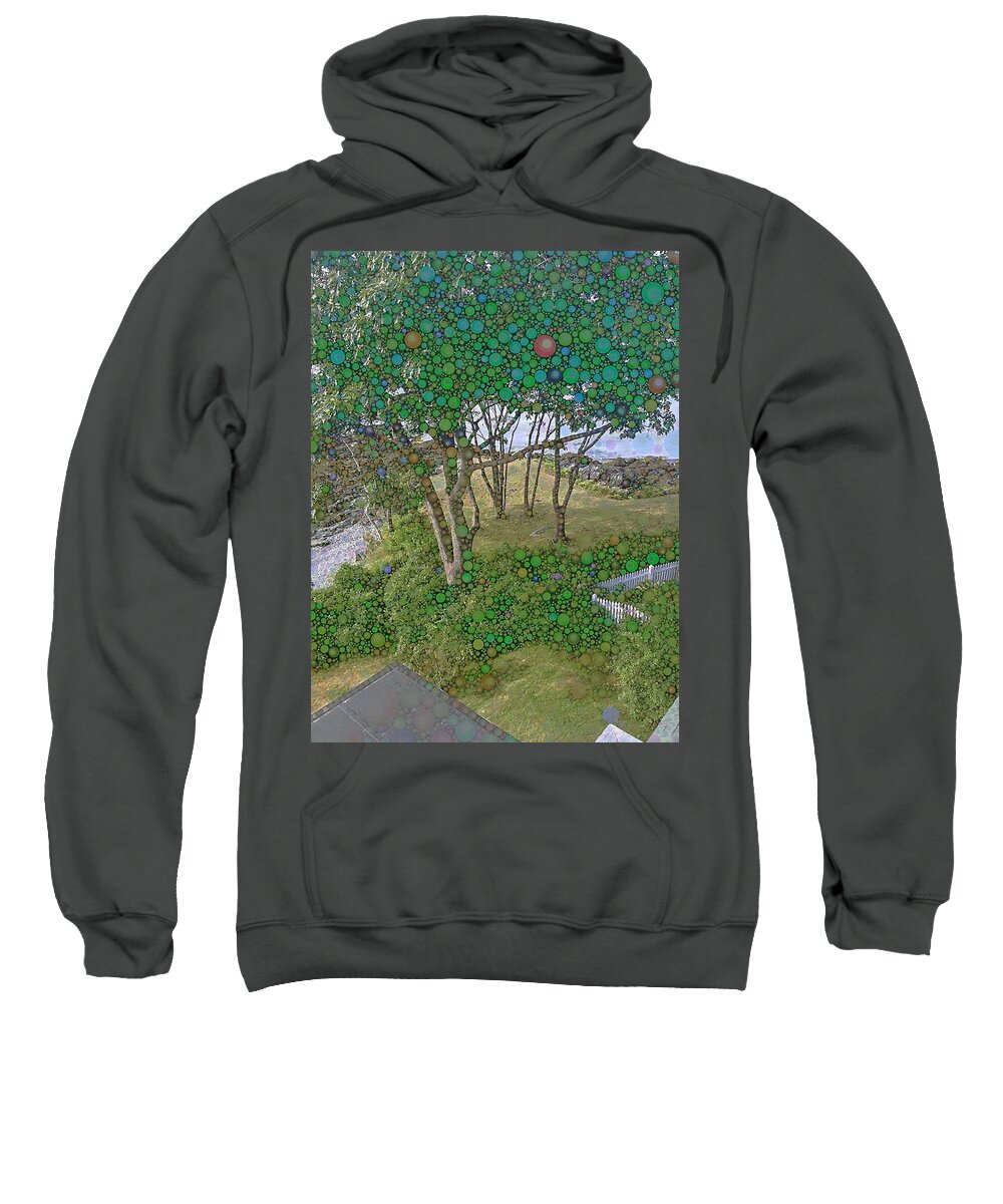 Nature Sweatshirt featuring the photograph Dawn at Peaks Island Bay by Nick Heap