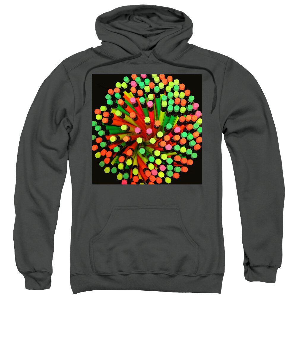 Color Sweatshirt featuring the photograph Pencil Blossom by Rick Locke - Out of the Corner of My Eye