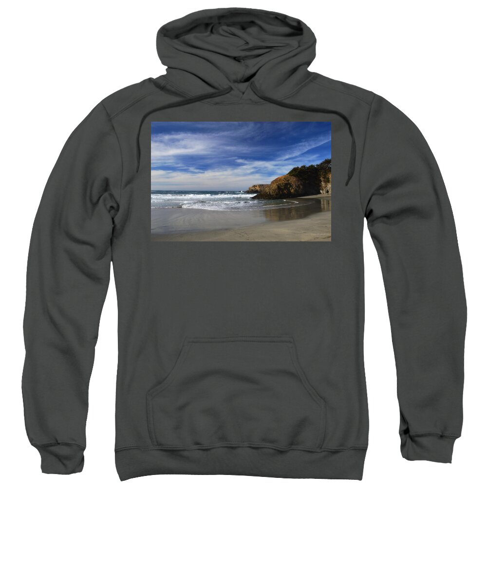 Coast Sweatshirt featuring the photograph Perfect Day by Donna Blackhall