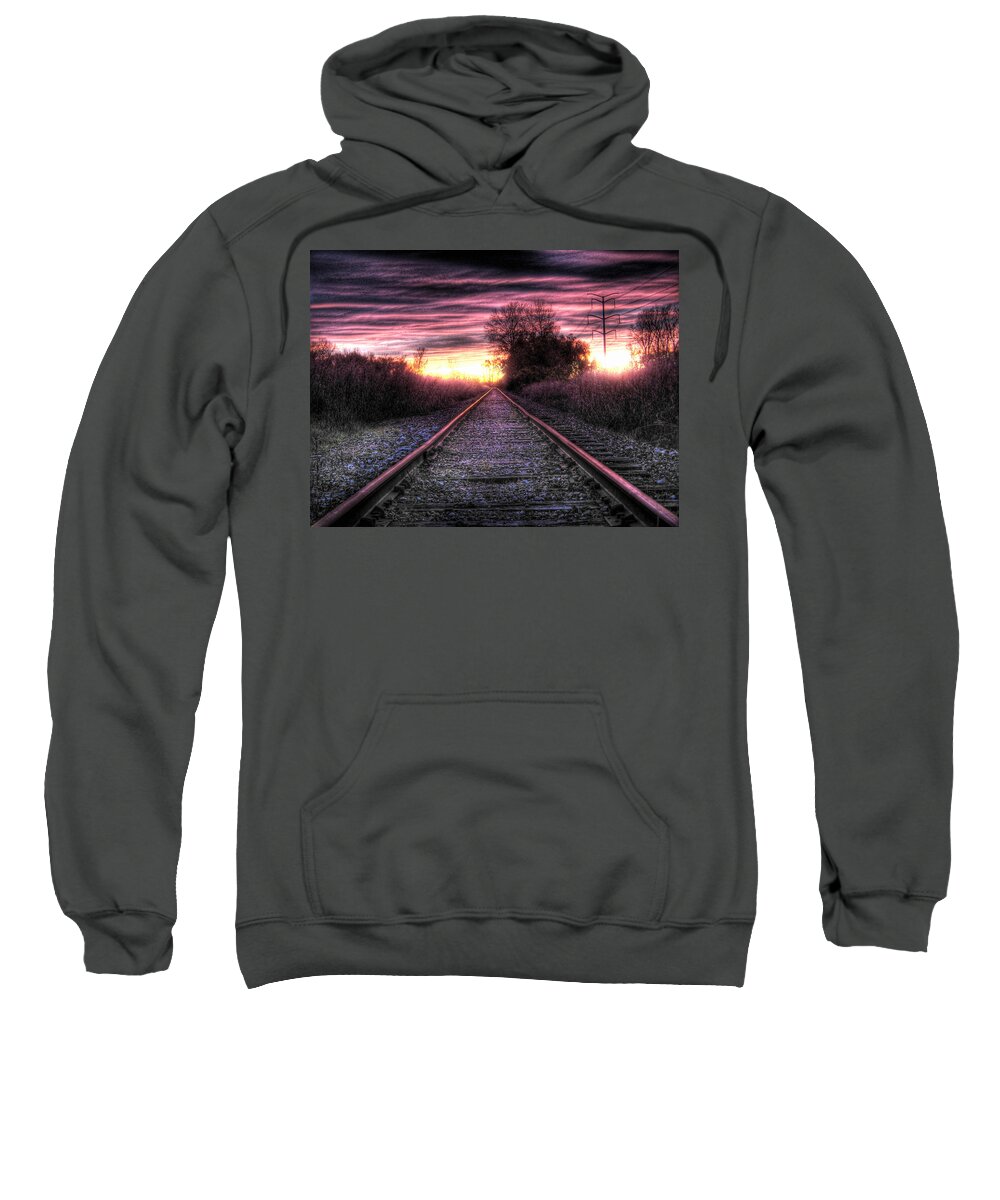 Photography Sweatshirt featuring the photograph Radiant Orchid by Jane Linders