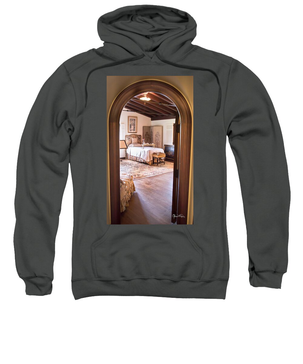 susan Molnar Sweatshirt featuring the photograph Retreat To The Past by Susan Molnar