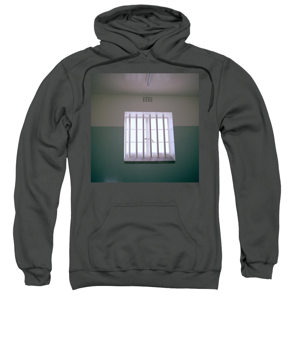 Mandela Sweatshirt featuring the photograph Robben Island by Shaun Higson