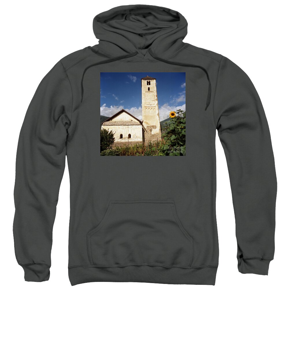 Church Sweatshirt featuring the photograph Romanesque Church by Riccardo Mottola