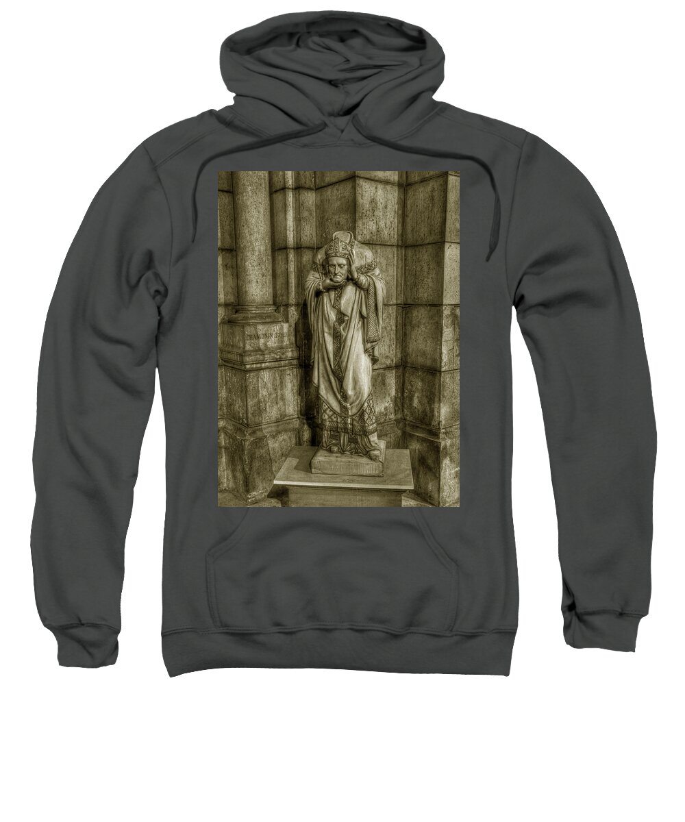 Paris Sacre-coeur Sweatshirt featuring the photograph Saint Denis by Michael Kirk