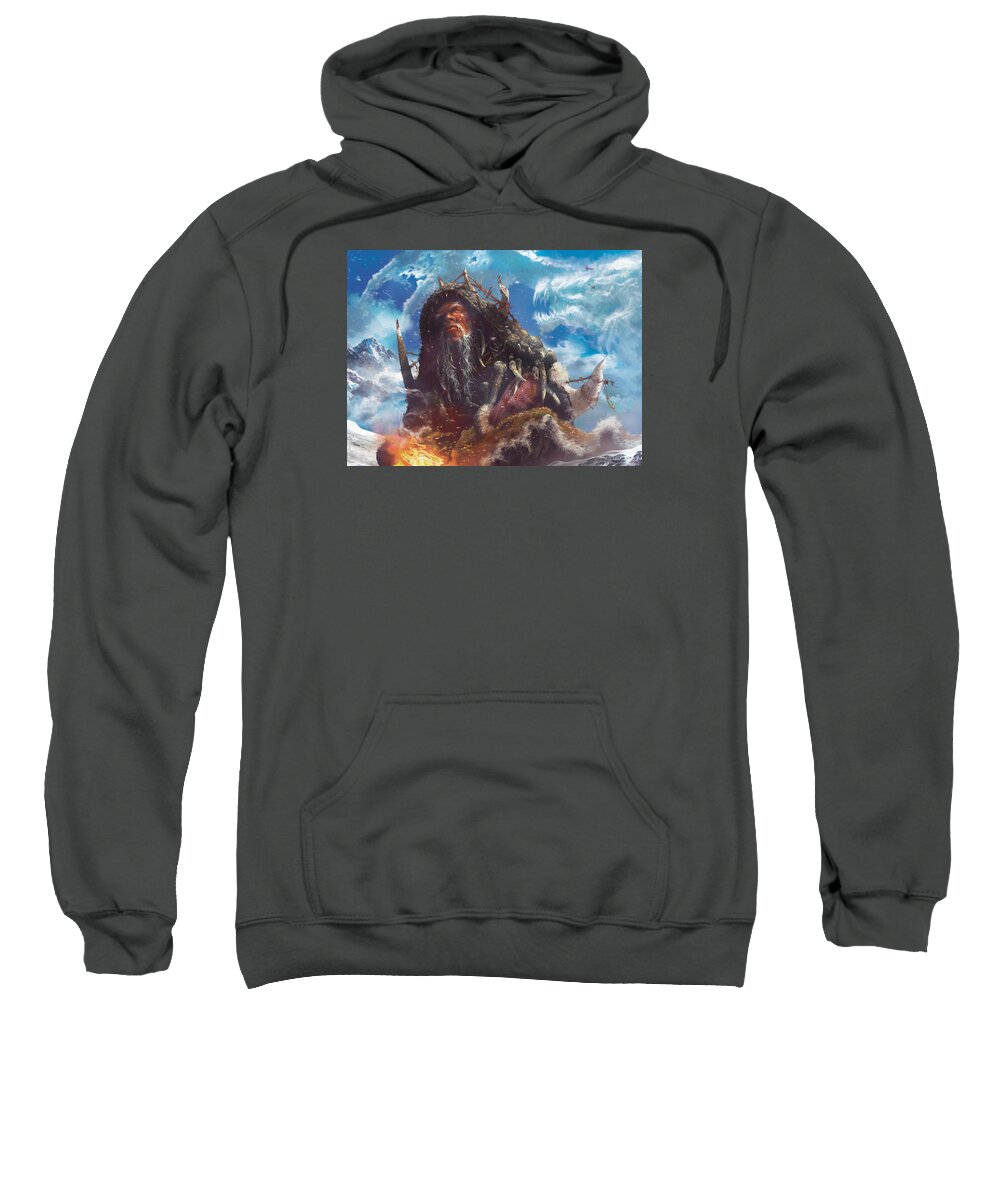Ryan Barger Sweatshirt featuring the digital art See The Unwritten by Ryan Barger