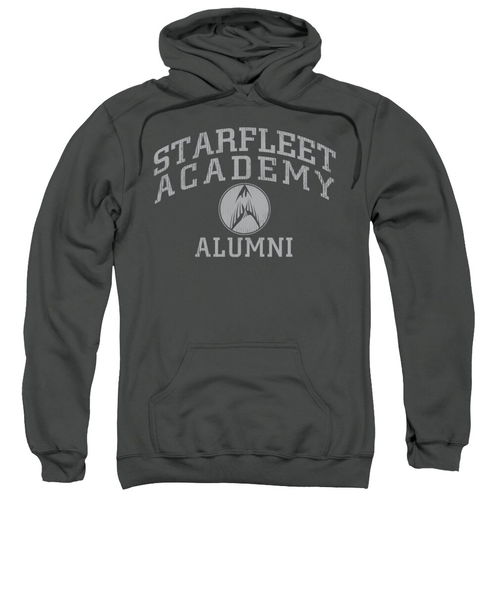 Star Trek Sweatshirt featuring the digital art Star Trek - Alumni by Brand A