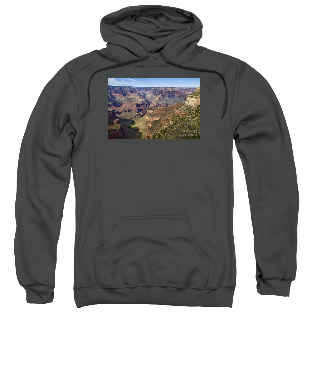 Usa Sweatshirt featuring the photograph Natures Layer Cake by Brenda Kean