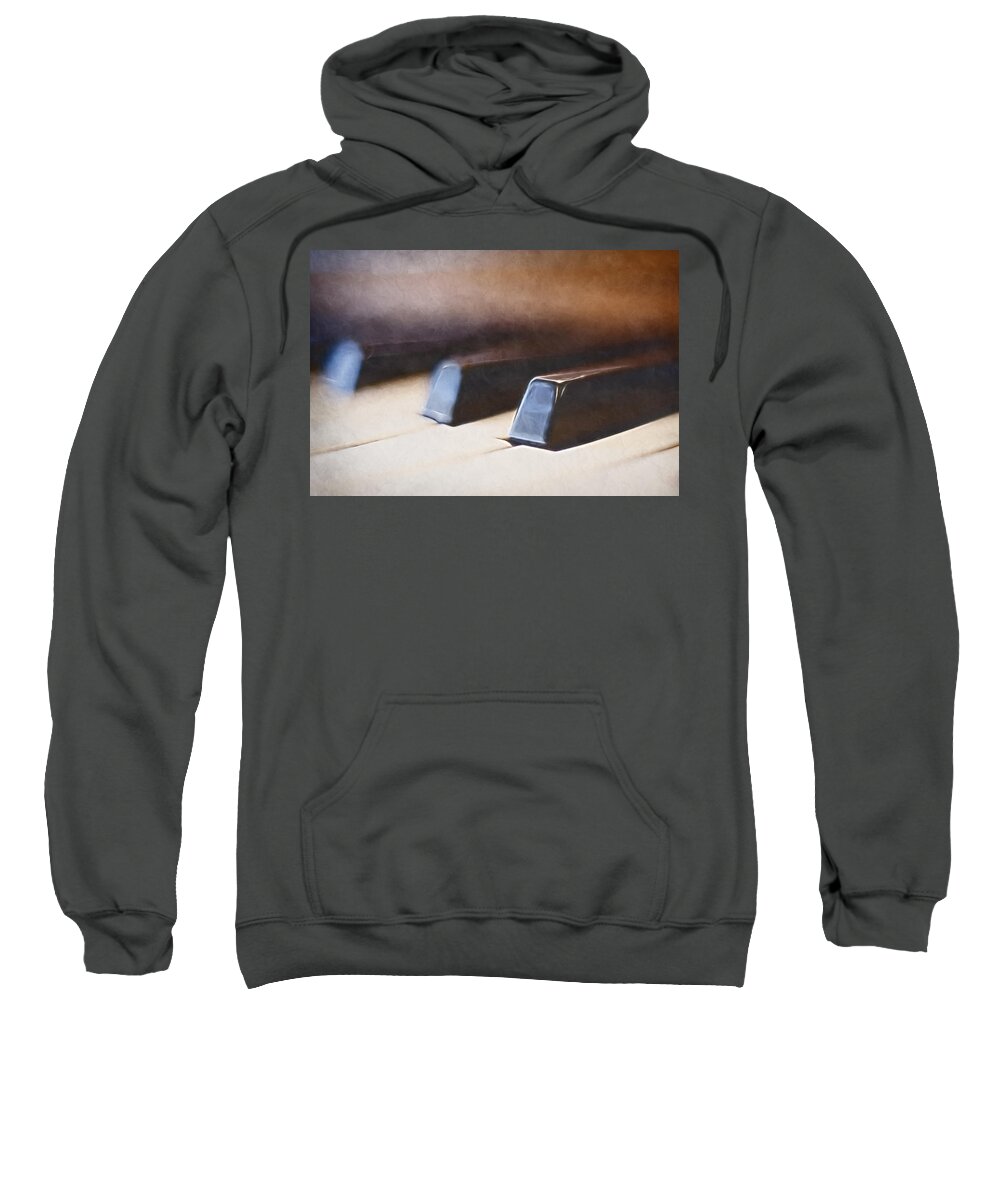 Piano Sweatshirt featuring the photograph The Black Keys by Scott Norris