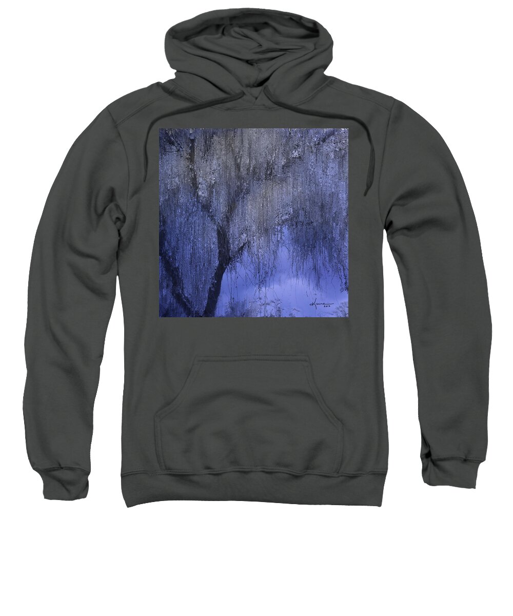 Magic Sweatshirt featuring the mixed media The Magic Tree by Kume Bryant