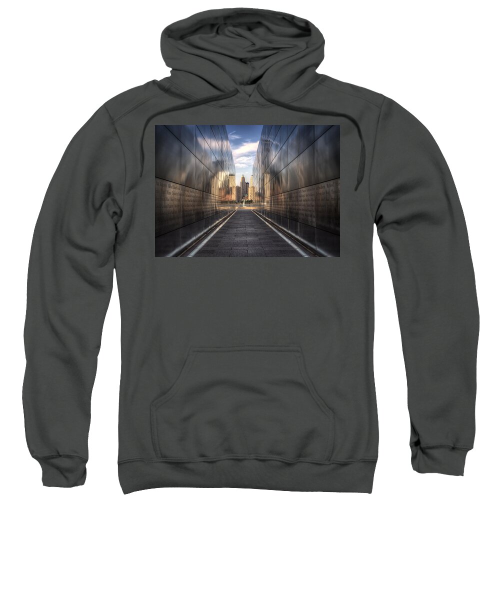 Nyc Sweatshirt featuring the photograph The Remembered. by Rob Dietrich