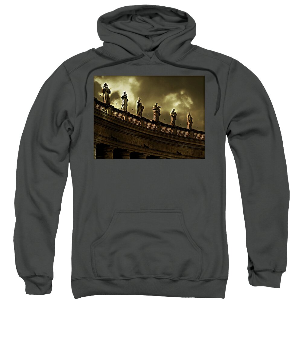 The Saints Sweatshirt featuring the photograph The Saints by Micki Findlay