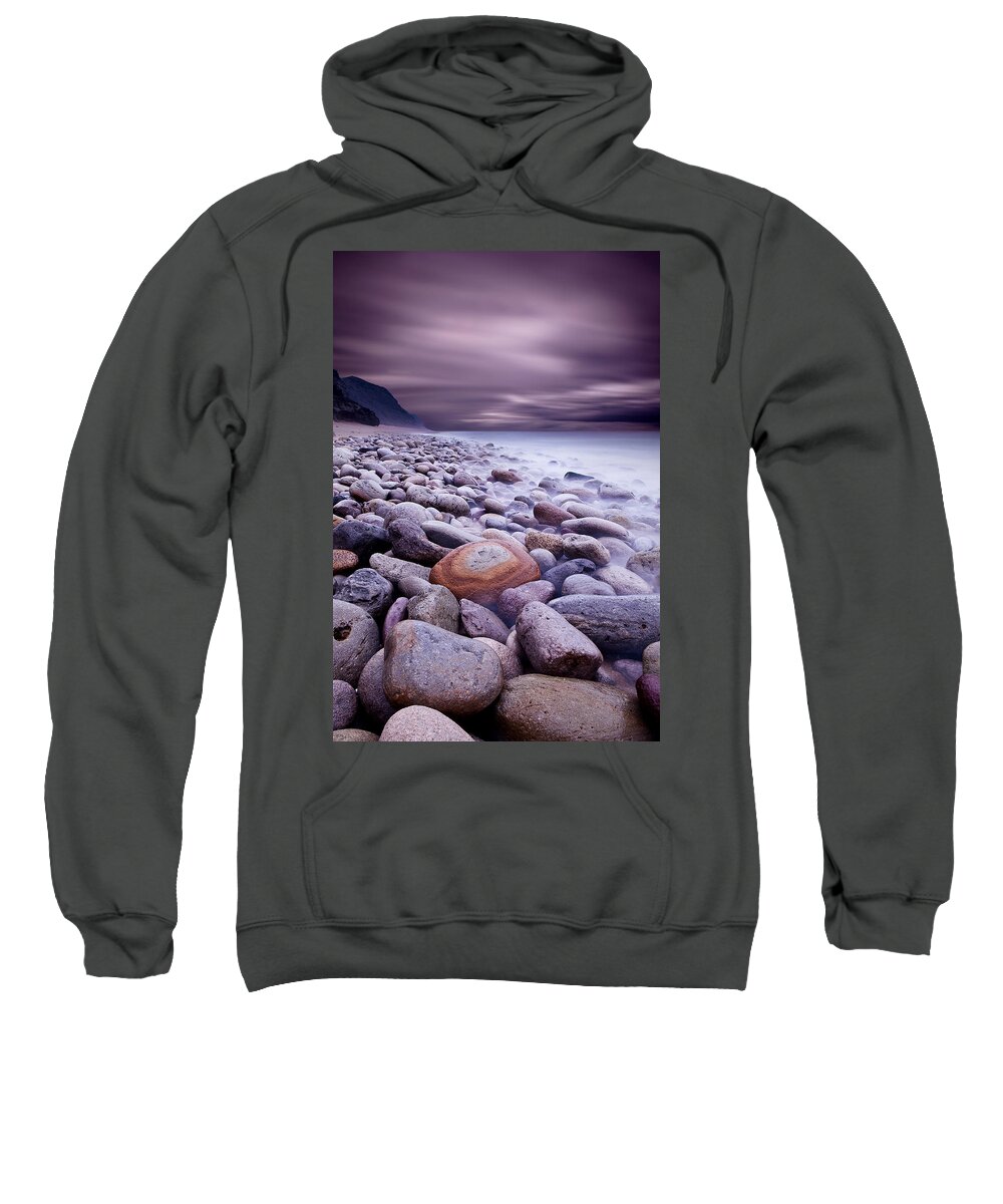 Beach Sweatshirt featuring the photograph The target by Jorge Maia