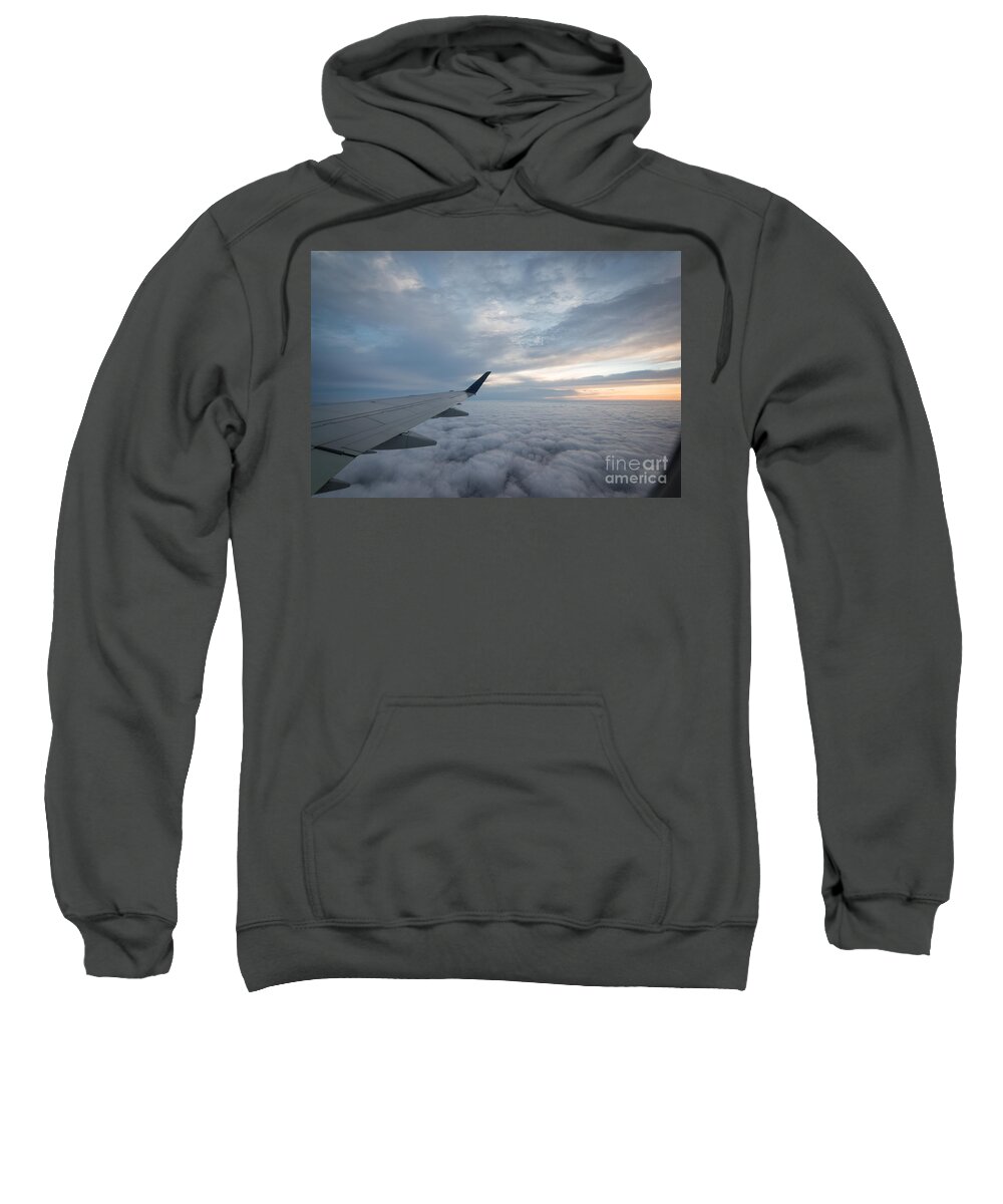 Michael Sweatshirt featuring the photograph The Window Seat by Michael Ver Sprill