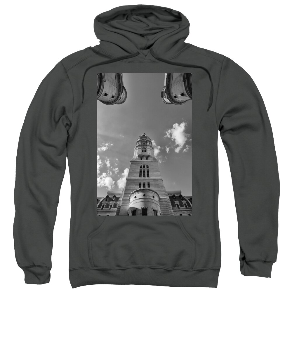 Cityscape Sweatshirt featuring the photograph Three Points of Justice by Paul Watkins