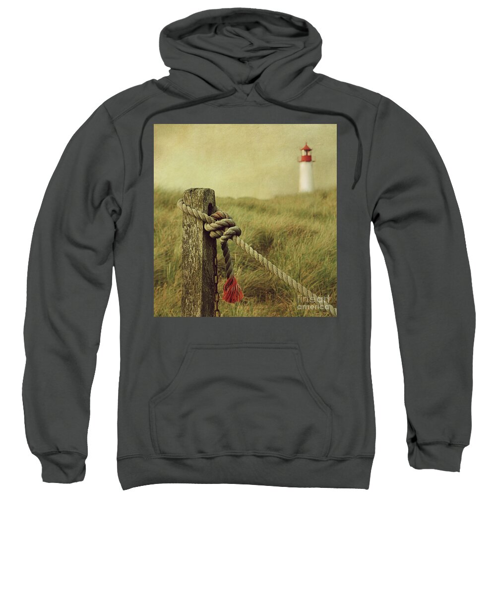Lighthouse Sweatshirt featuring the photograph To The Lighthouse by Hannes Cmarits