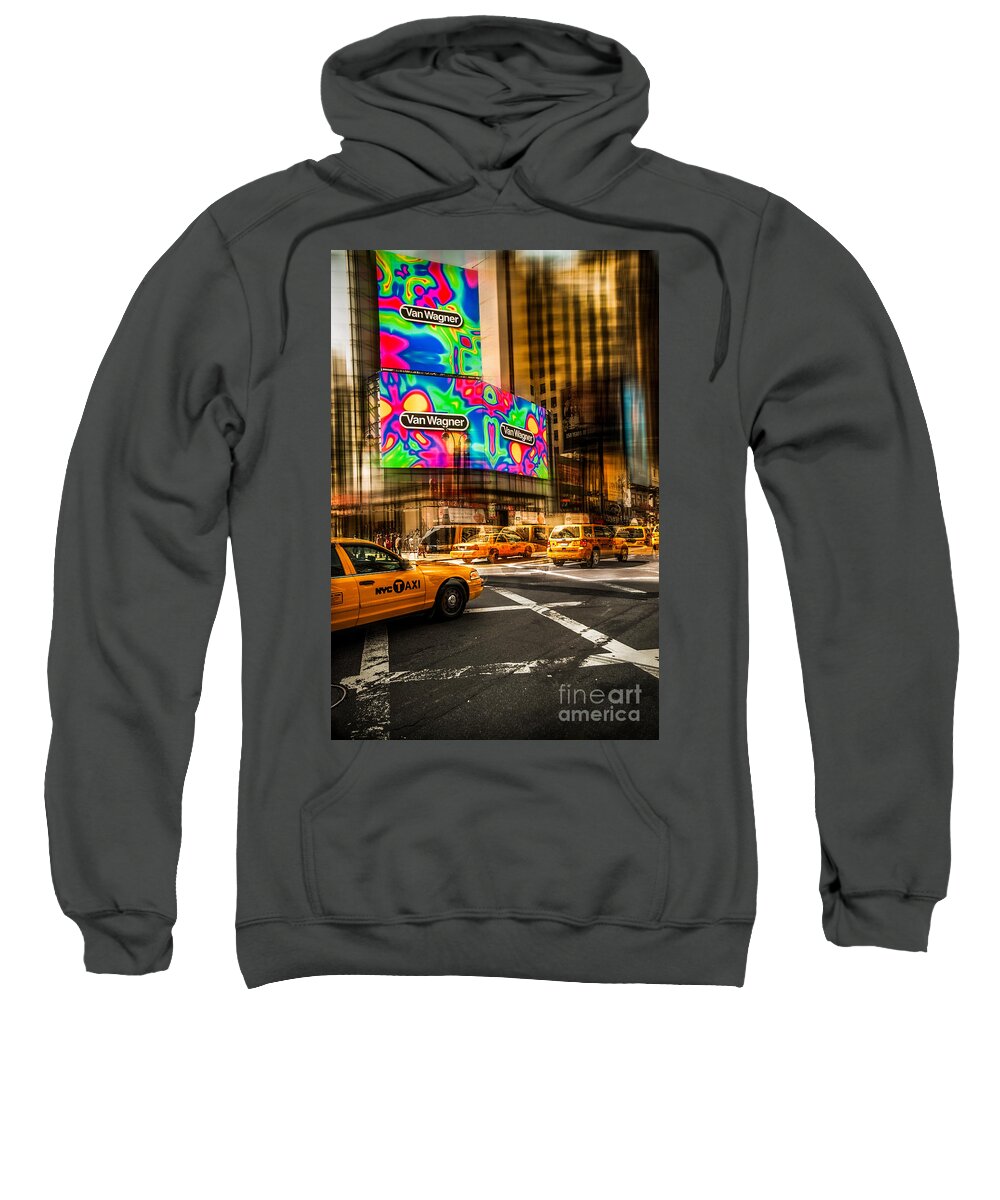 Nyc Sweatshirt featuring the photograph Van Wagner by Hannes Cmarits