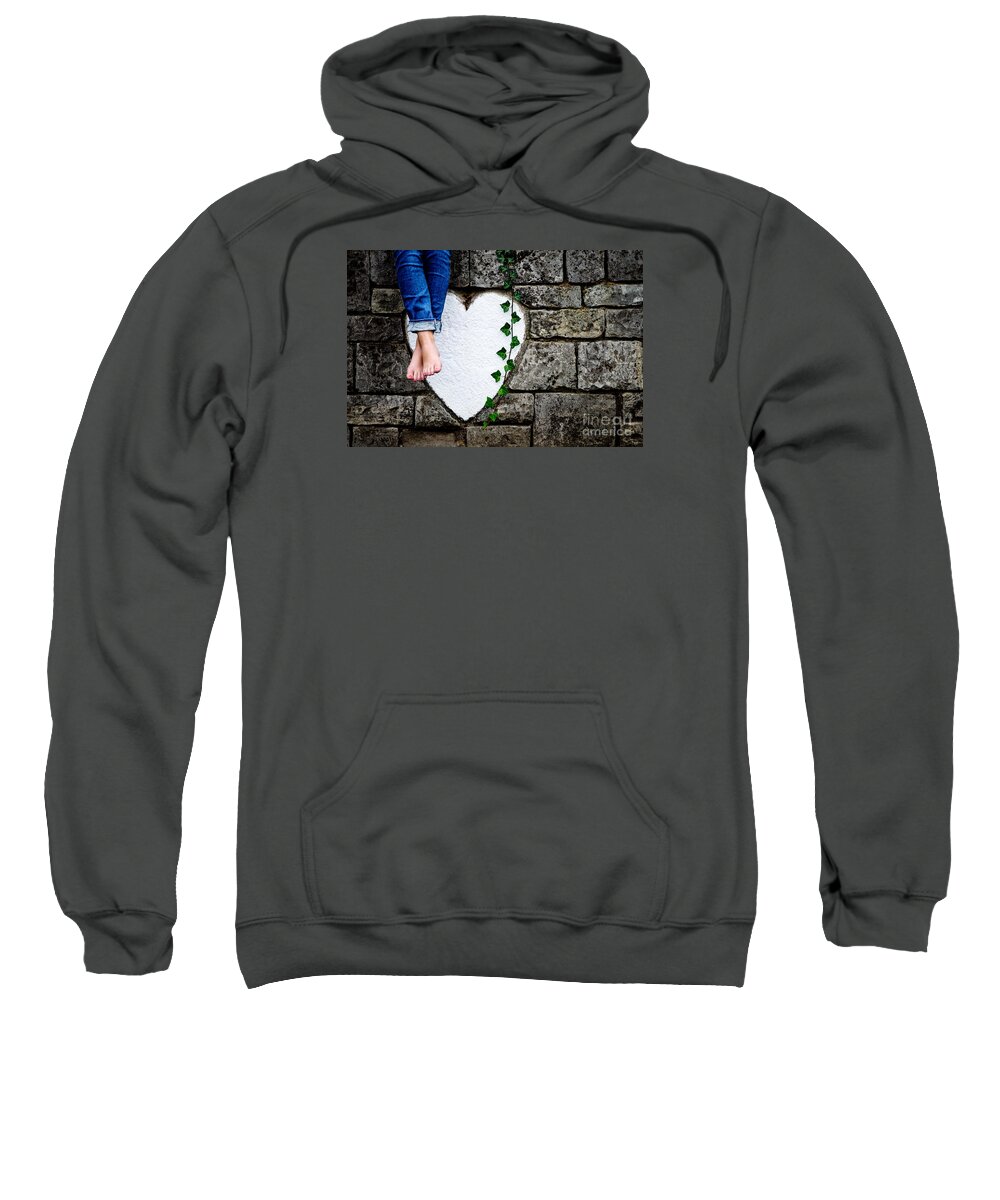 Dam Sweatshirt featuring the photograph Waiting for Love by Michael Arend