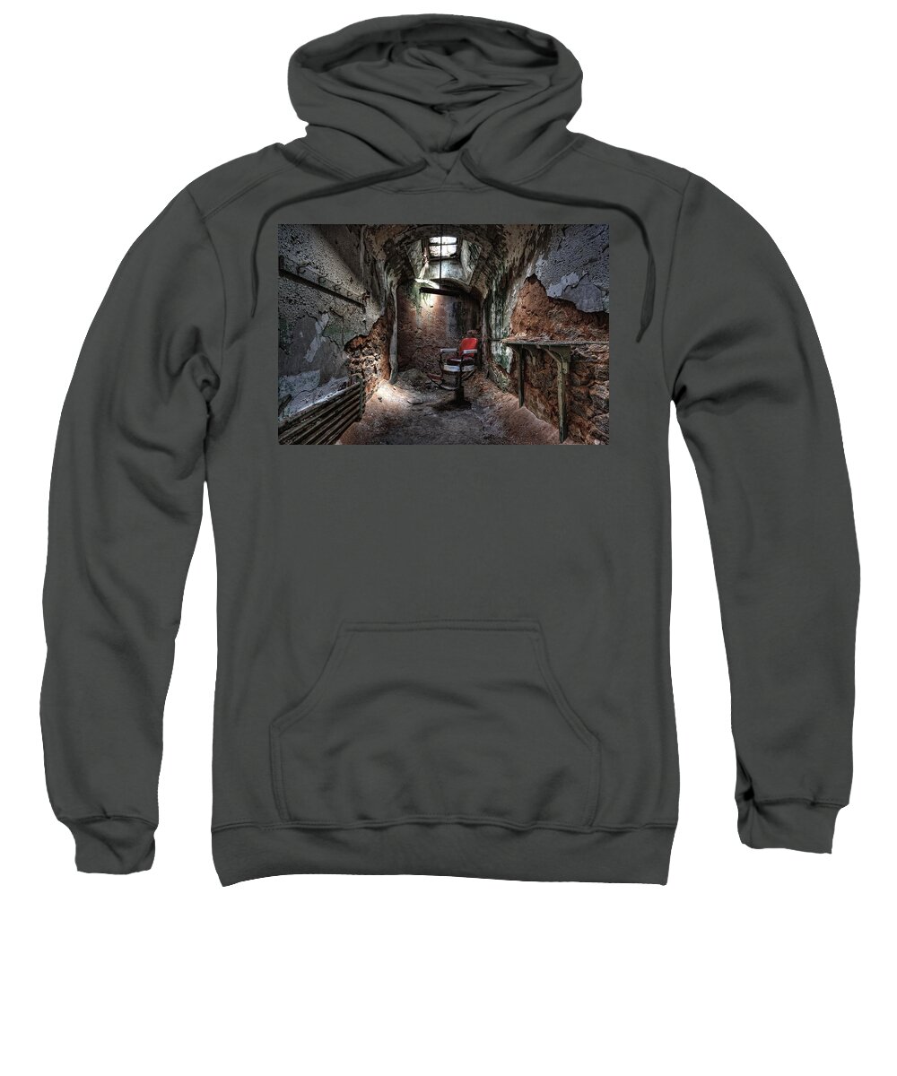 Urbex Sweatshirt featuring the photograph Who needs a trim. by Rob Dietrich