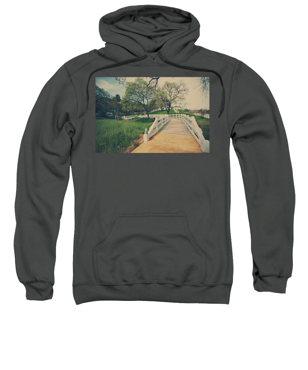 Pleasanton Sweatshirt featuring the photograph Yesterday Came Suddenly by Laurie Search
