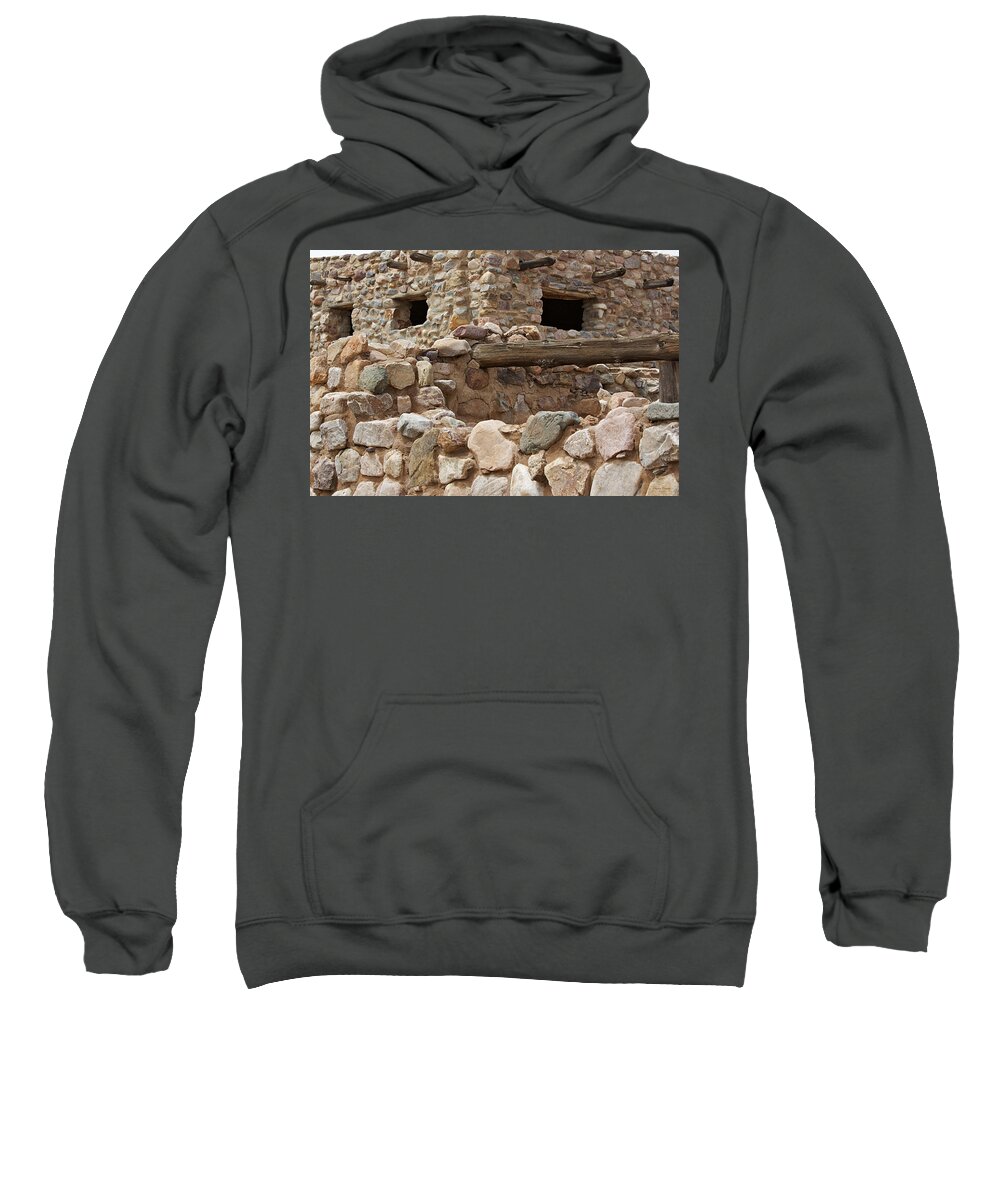 Ancient Sweatshirt featuring the photograph Besh Ba Gowah Ancient Ruins by Phyllis Denton