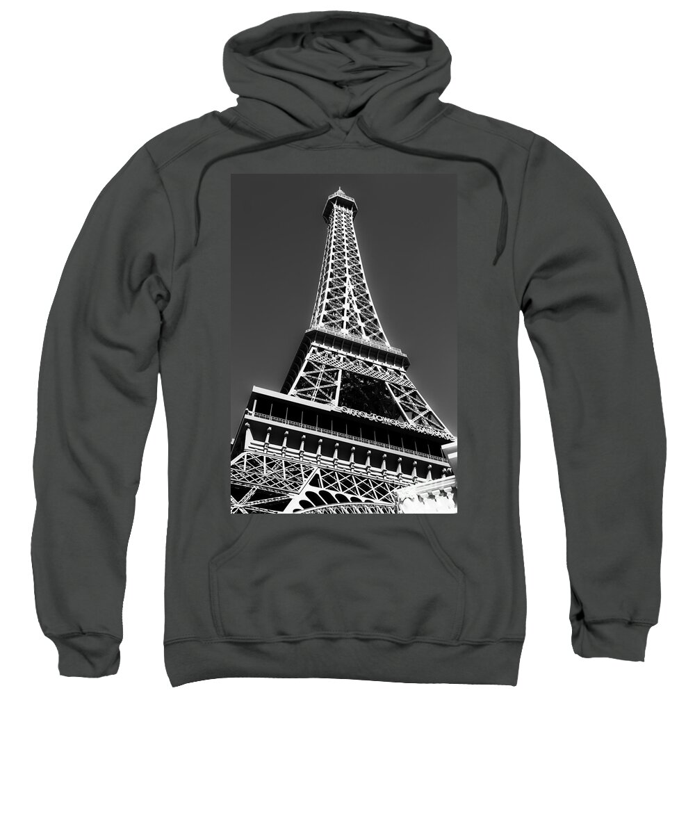 Eiffel Tower Sweatshirt featuring the photograph Eiffel Tower Vegas Style by Leslie Leda