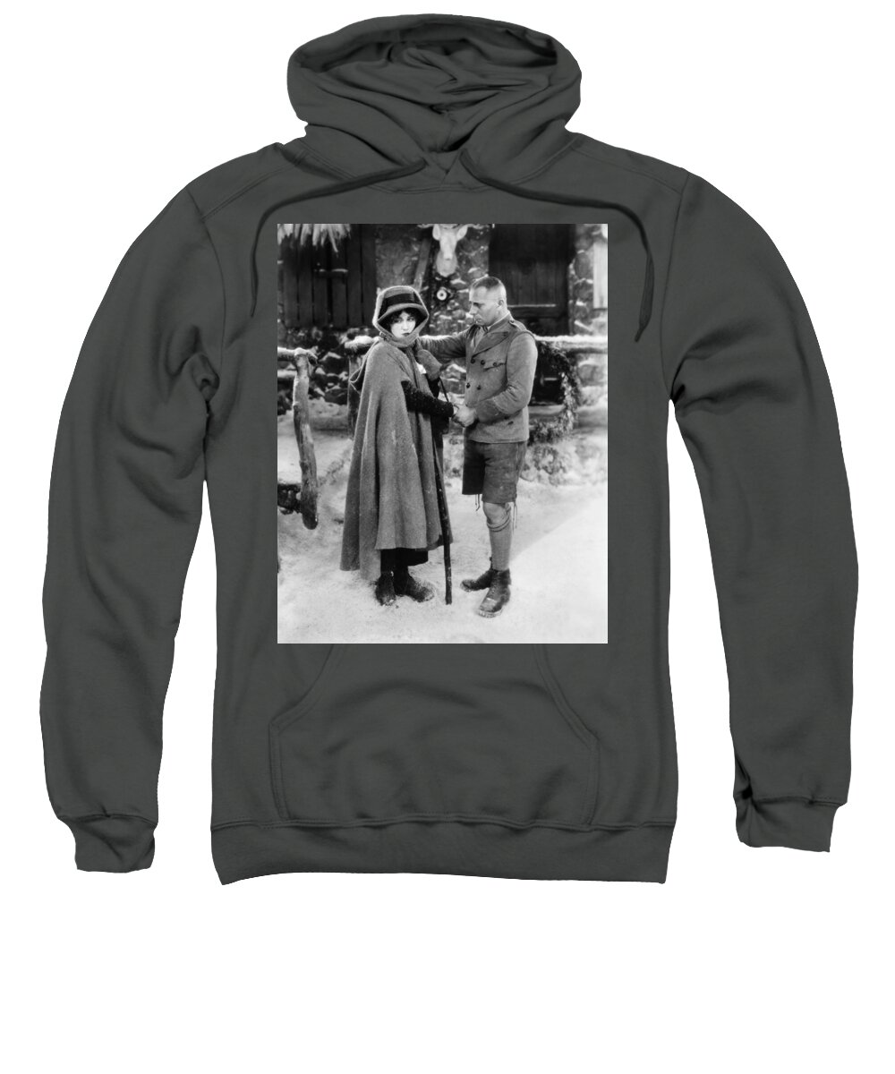 1927 Sweatshirt featuring the photograph Erich Von Stroheim by Granger