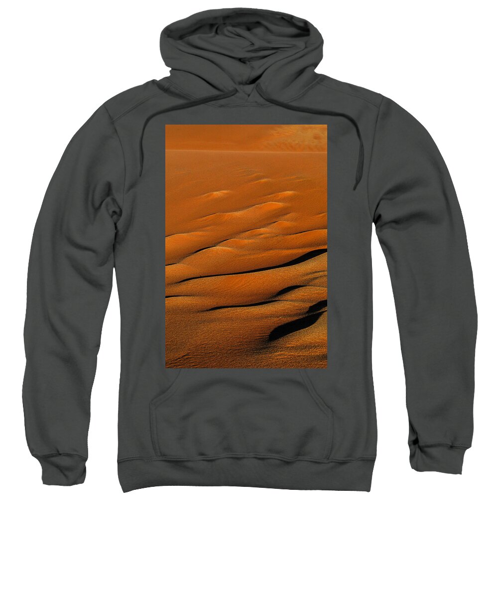 Africa Sweatshirt featuring the photograph Golden sand by Alistair Lyne
