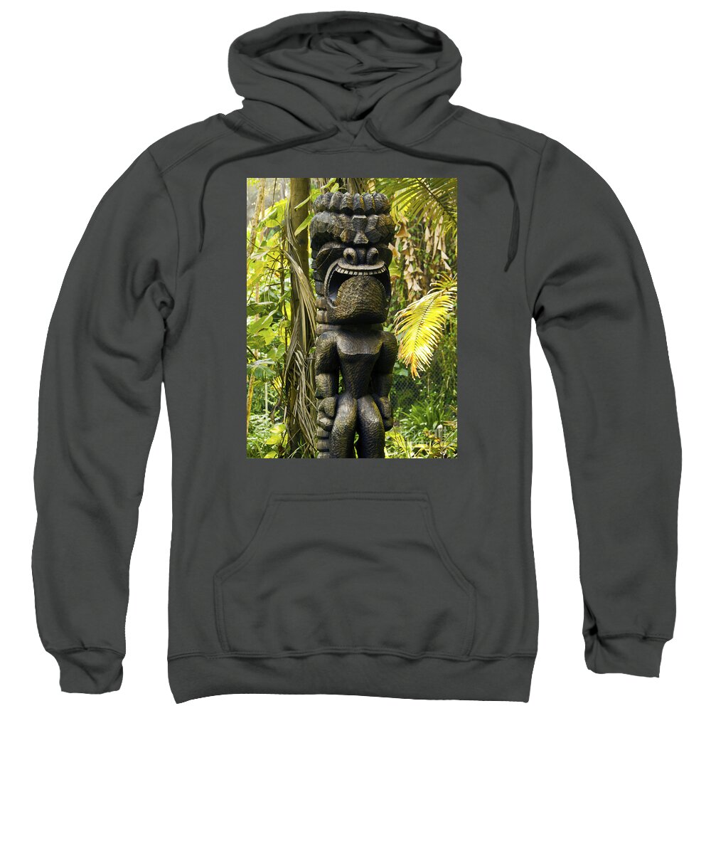 Fine Art Photography Sweatshirt featuring the photograph Ku - God of War by Patricia Griffin Brett