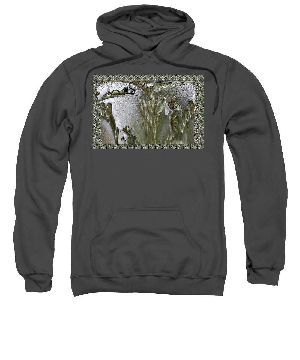 Graphic Art Sweatshirt featuring the photograph Life Enclosed by Marie Jamieson