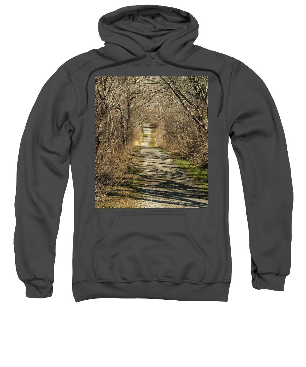 Photography Sweatshirt featuring the photograph Otter Trail by Steven Natanson
