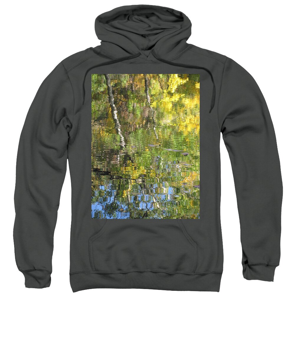 Water Sweatshirt featuring the photograph Reflections in Paradise 1 by Anita Burgermeister