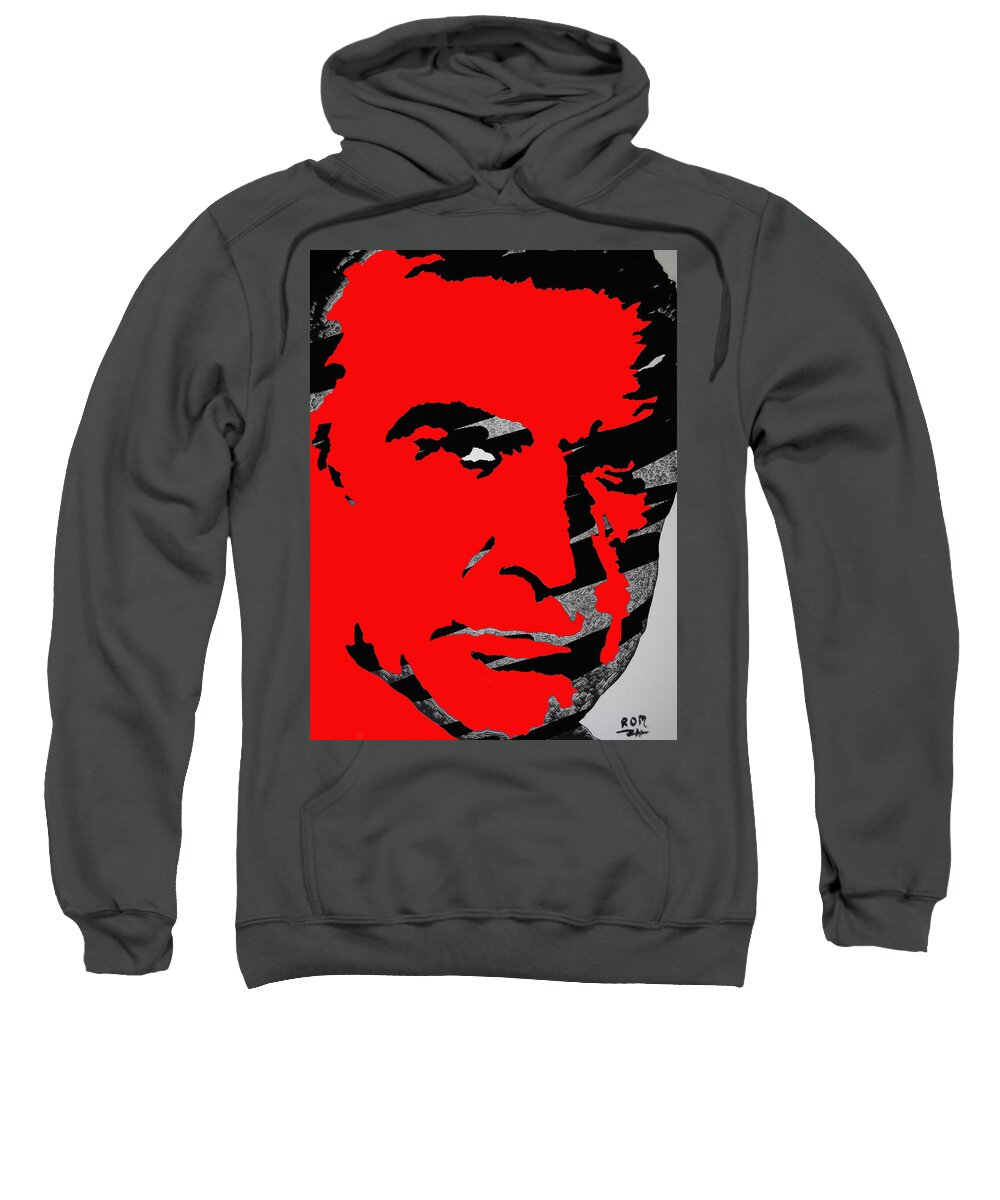 James Bond Sweatshirt featuring the photograph Sir Sean Connery by Robert Margetts