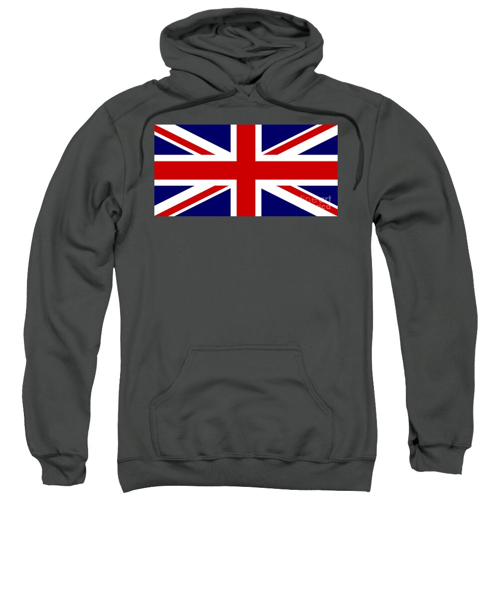 Union Flag Sweatshirt featuring the photograph Union Flag by Steev Stamford