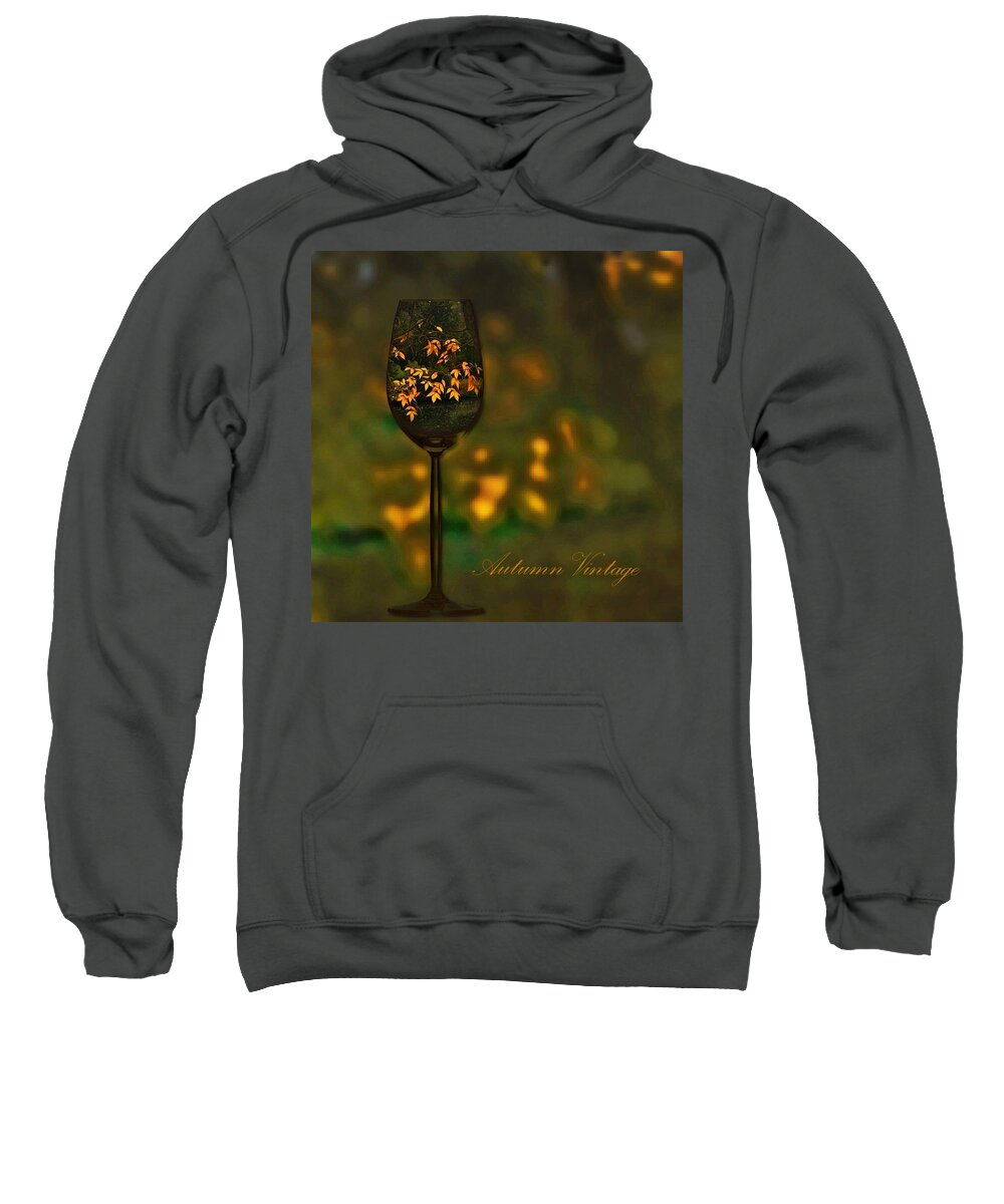 Wine Sweatshirt featuring the photograph Autumn Vintage #1 by Phyllis Meinke