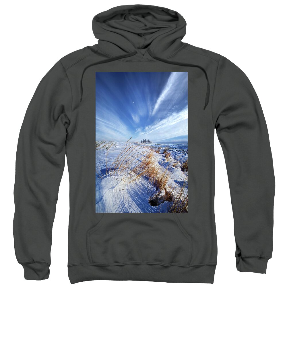 Clouds Sweatshirt featuring the photograph Azure #1 by Phil Koch