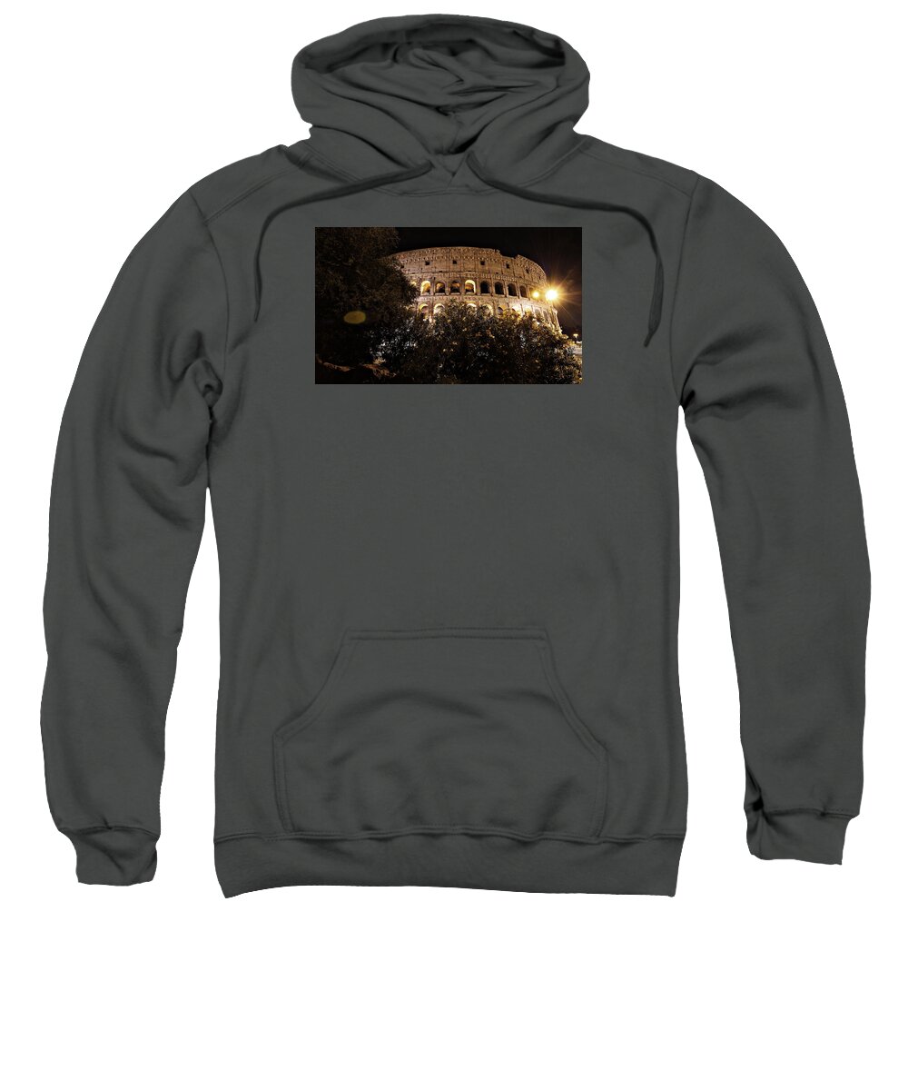 Rome Sweatshirt featuring the photograph Colosseum #1 by Effezetaphoto Fz
