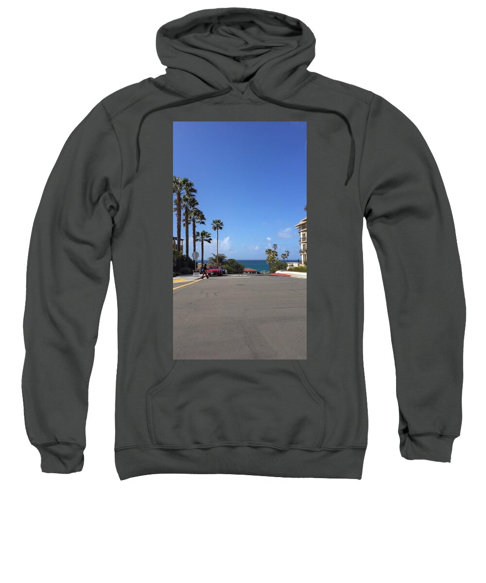  Sweatshirt featuring the photograph La Jolla #1 by San Diego California