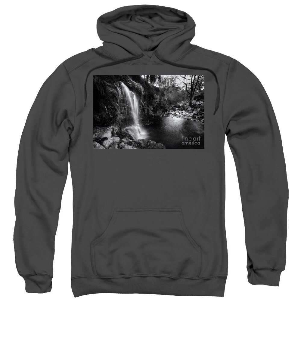 Bridge Sweatshirt featuring the photograph Lumb Hole Falls #1 by Mariusz Talarek