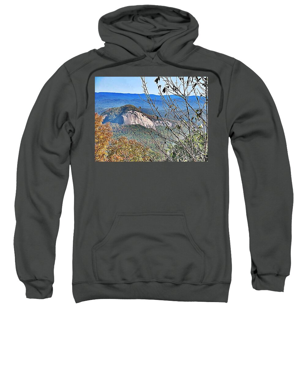 Sweatshirt featuring the photograph North Carolina Mountains #1 by Donna Andrews
